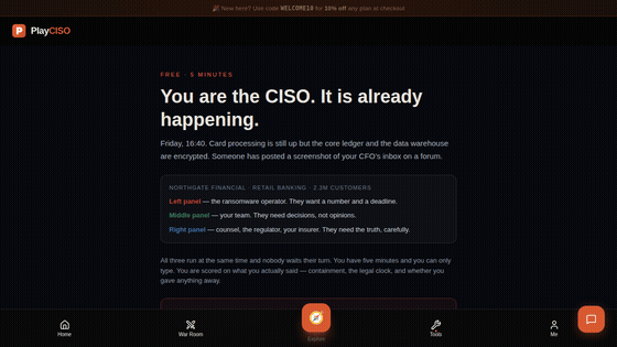 A ransomware extortion leak site naming a victim organisation before any data is published